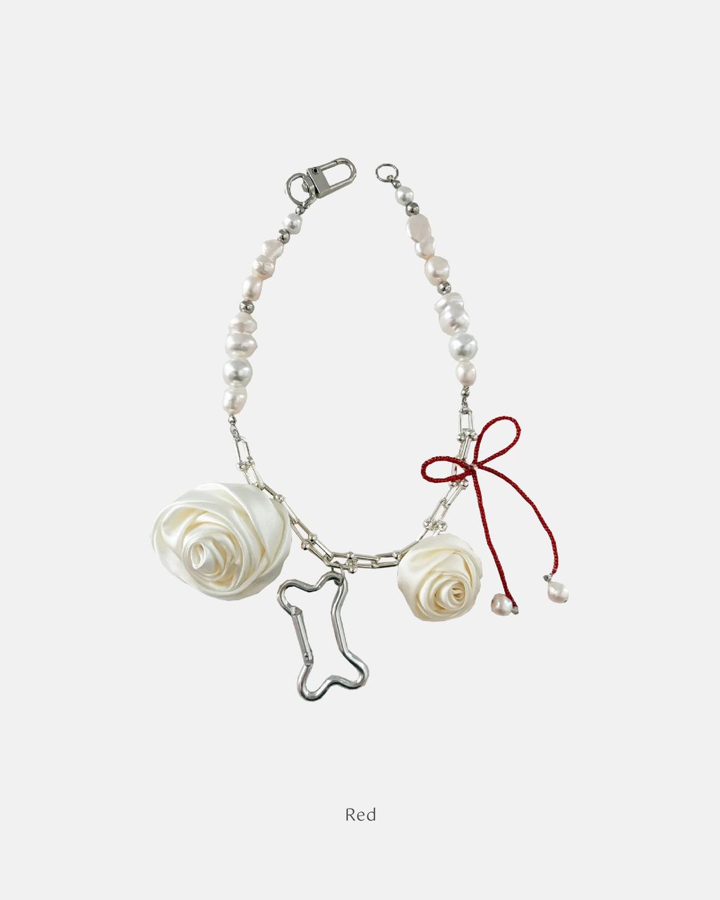 玫瑰蝴蝶結項鍊-07