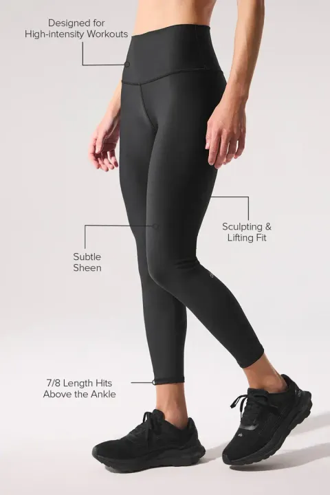 預購】Alo yoga｜High-Waist Airlift Legging 高腰Airlift瑜伽7/8分褲