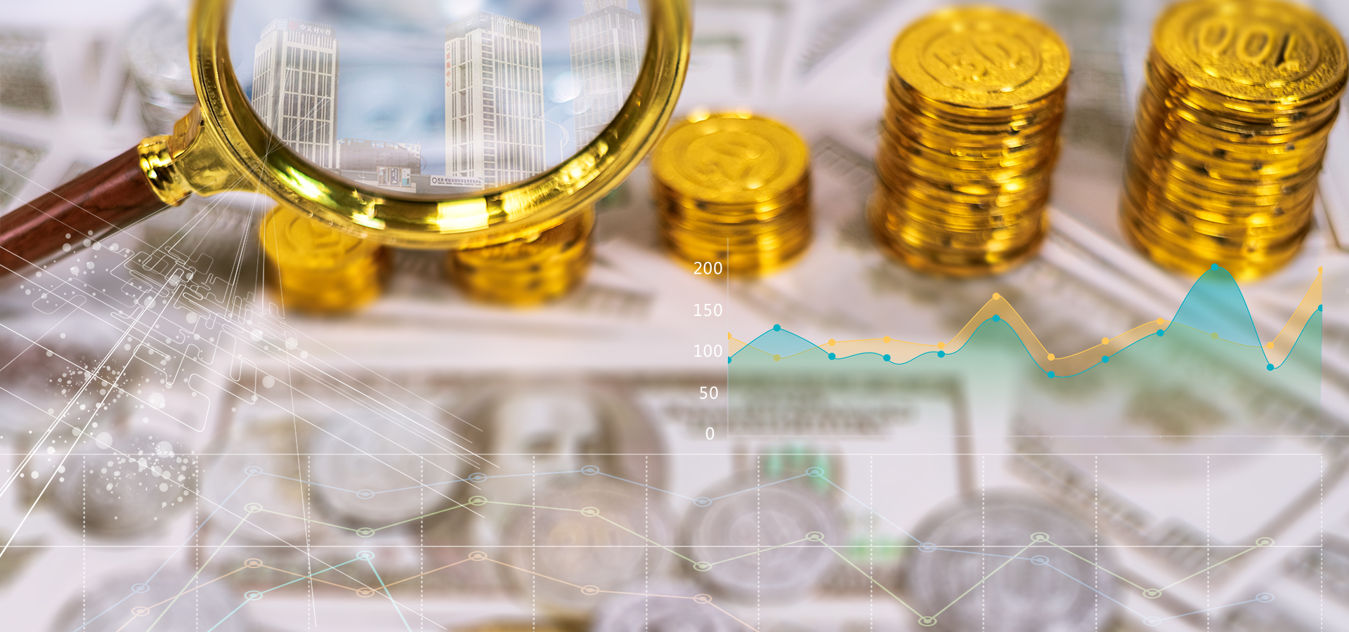 —Pngtree—creative finance banknotes gold coin_1051931