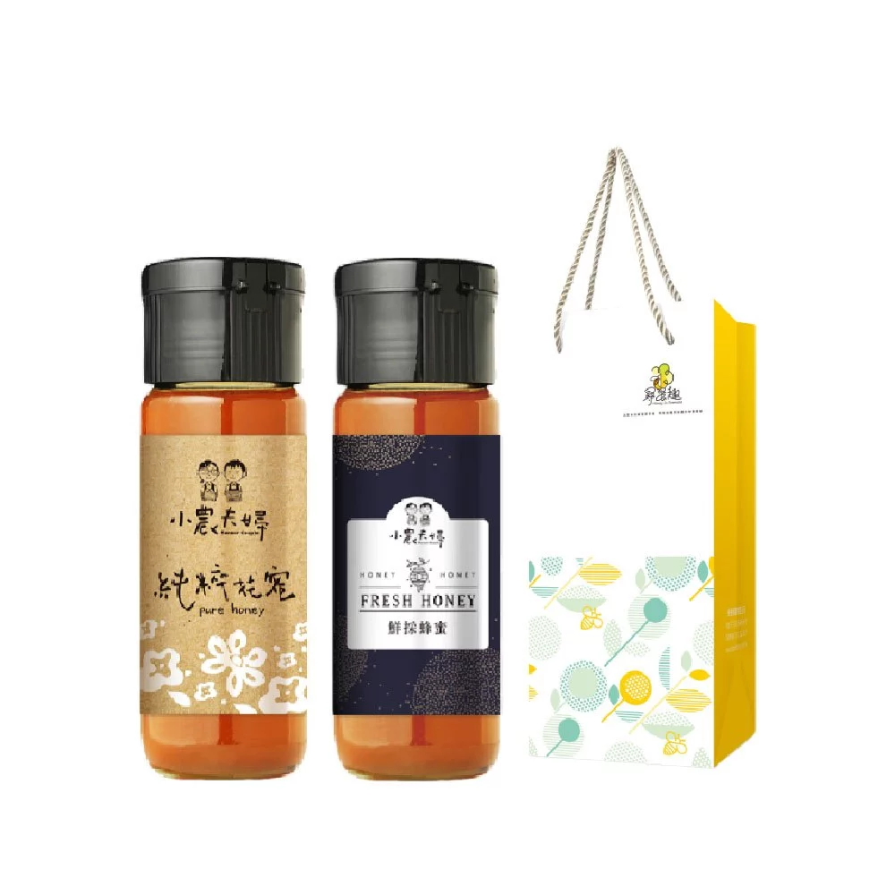 小農夫婦 頂級台灣100%純蜜-鮮採(荔枝蜜