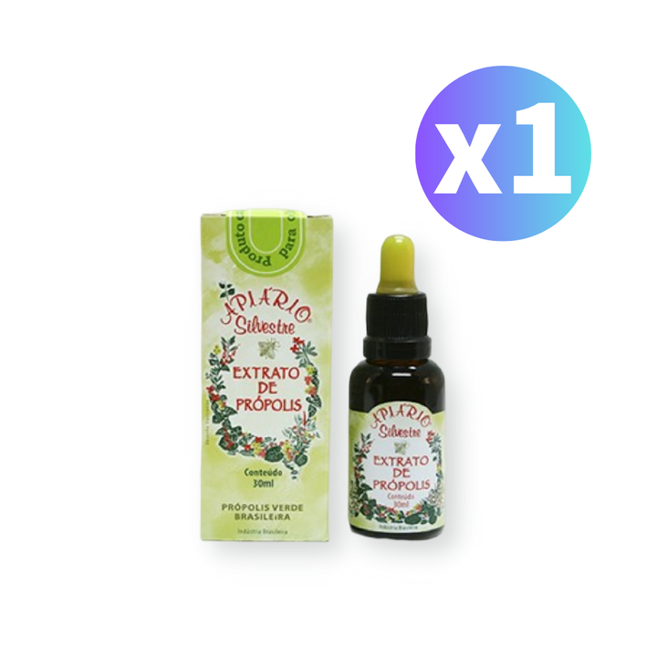 野花牌綠蜂膠1瓶(白底)
