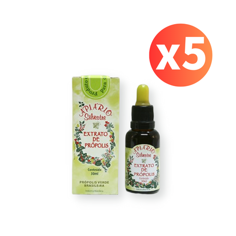 野花牌綠蜂膠5瓶(白底)
