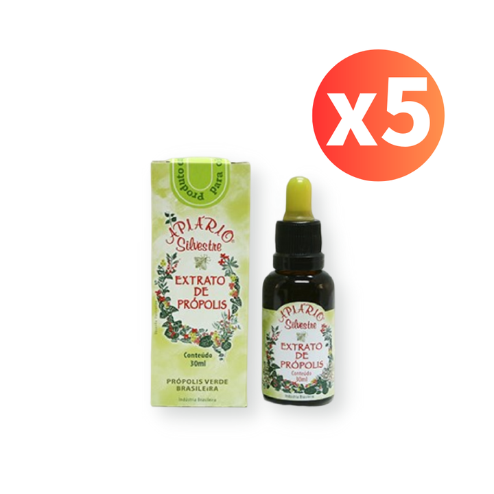野花牌綠蜂膠5瓶(白底)