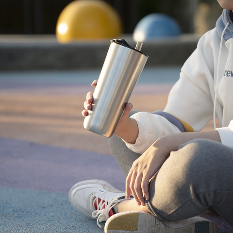 源源鋼藝 HIDING iN 飲料杯 二代不鏽鋼飲料杯 隱藏吸管 15hr保冰 原廠正貨 Beutii