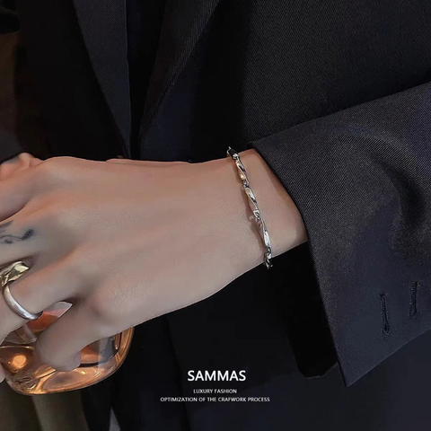 純正鈦鋼 莫比烏斯手鍊 1