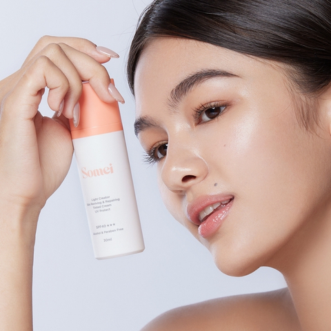 Somei喚顏賦活美肌霜 SPF40 防曬 素顏霜 防曬乳 物理防曬 粉底 2