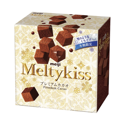 meiji明治 Meltykiss 牛奶巧克力 56g【Donki日本唐吉訶德】雪吻 巧克力 可可製品 夾餡巧克力 1