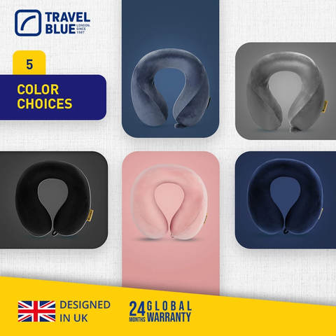 【Travel Blue 藍旅】寧靜頸枕(5色) 2