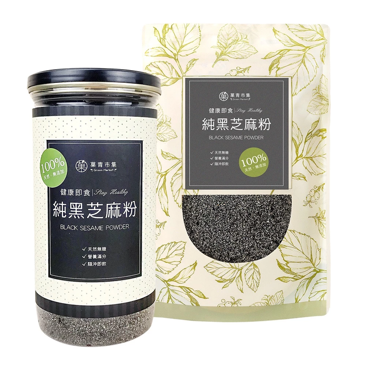 【菓青市集】純黑芝麻粉 天然無加糖 1