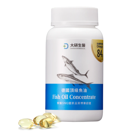 【大研生醫】德國頂級魚油(60粒罐) 4入組 0