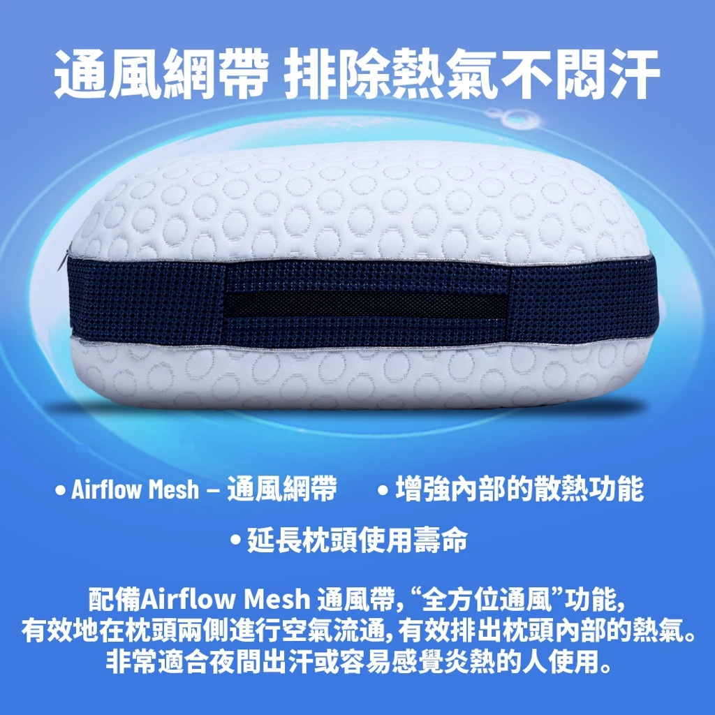 Lunio IceFit Smart Curve Pillow 智能涼感護頸枕 8