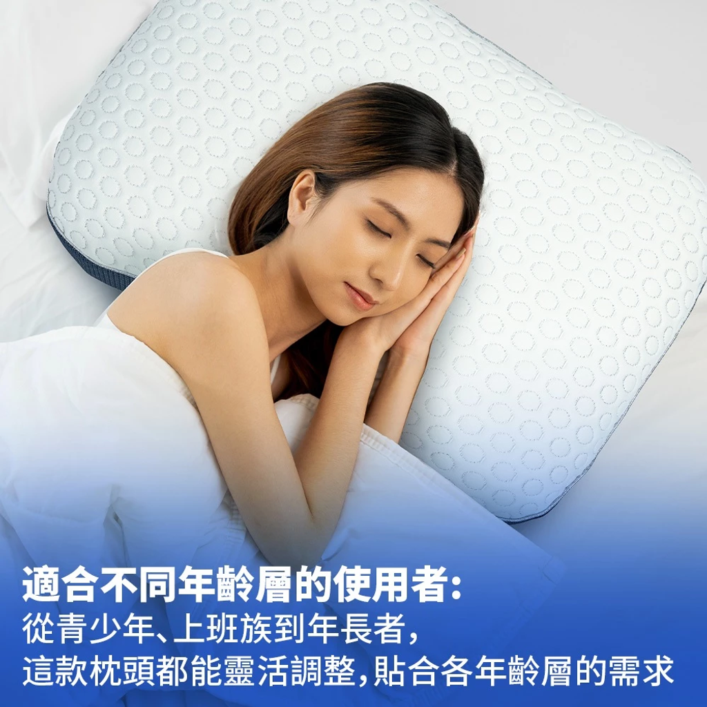 Lunio IceFit Smart Curve Pillow 智能涼感護頸枕 9