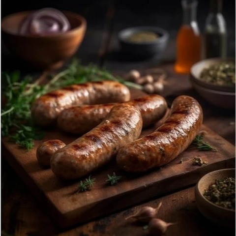 鱷魚廚房】紹興酒香鱷香腸 1組5支 鱷魚肉香腸 珍稀鱷魚肉+優選瘦豬 1