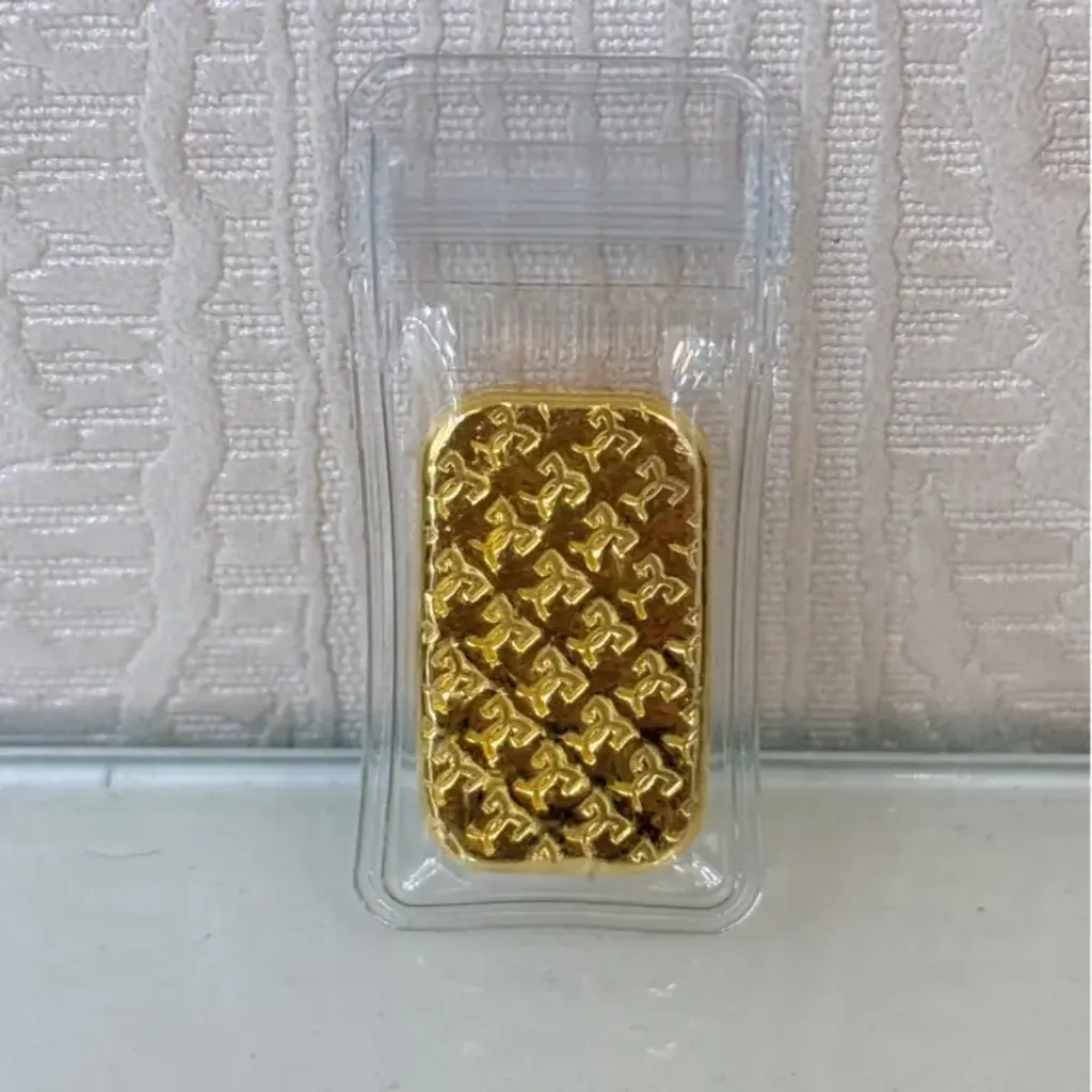 傑壹珠寶 9999 1台兩金塊【不分期刷卡3期0利率】精工場 保值金塊