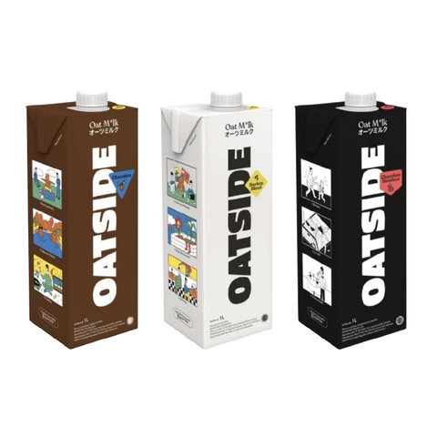 OATSIDE 歐特賽 燕麥奶 1L 素食 燕麥 植物奶 咖啡師燕麥奶 咖啡師 燕麥拿鐵 咖啡燕麥奶無乳糖全素KHLOE 2