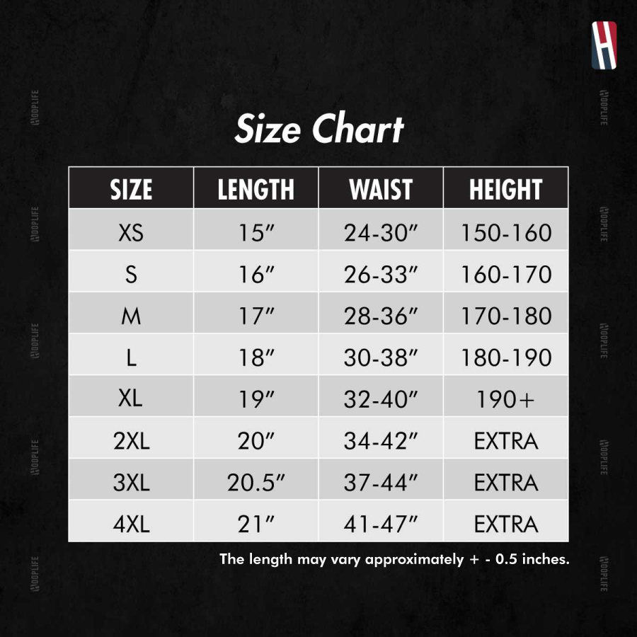 HL---毛毯短褲-mesh-size-chart
