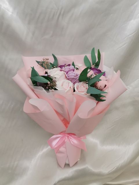 (SFB 04) Soap Flower Bouquet - Sweetie Honey RM 108