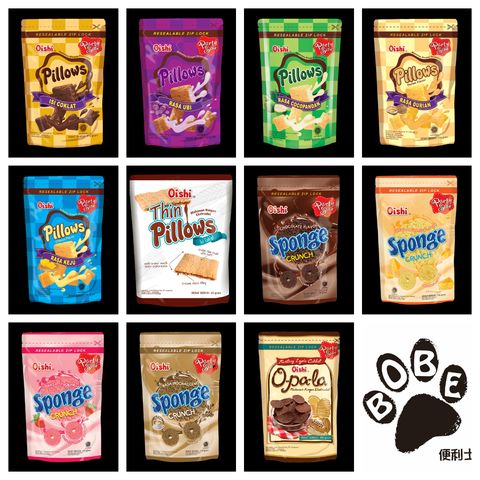 Oishi 枕頭造型餅乾 0