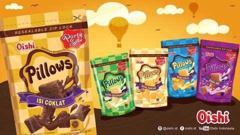 Oishi 枕頭造型餅乾
