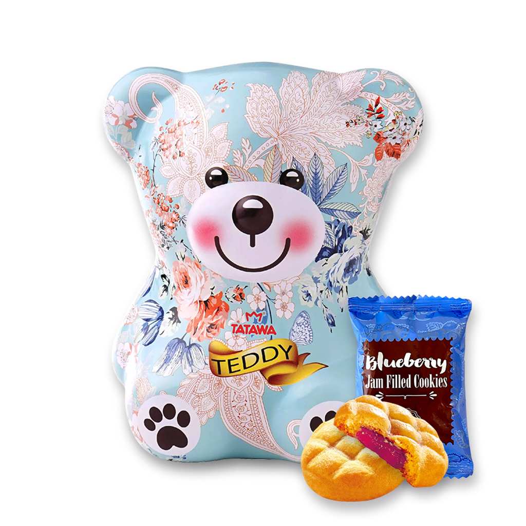 彩繪熊熔岩餅(藍莓味) 0