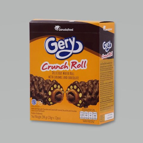 Gery芝莉脆粒威化棒-焦糖巧克力味 1