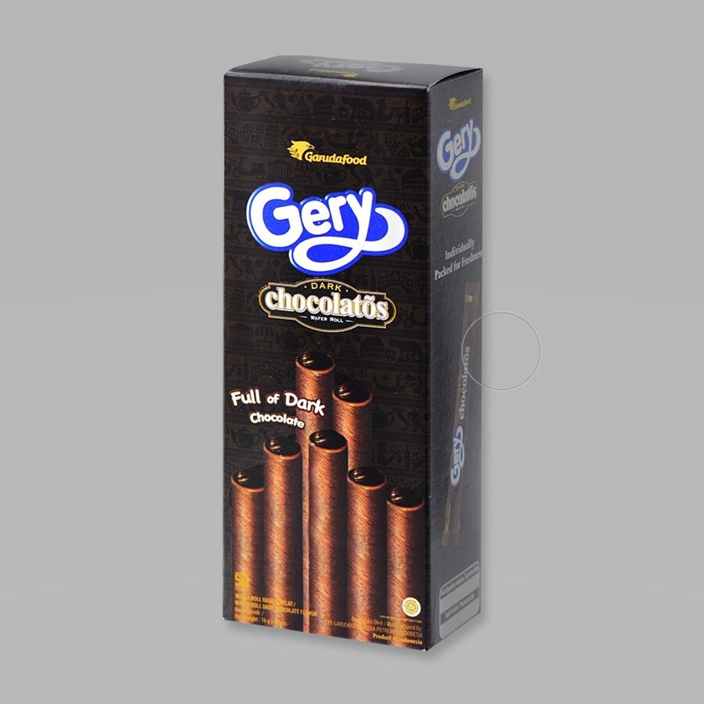 Gery芝莉迷你捲心酥160g(黑巧克力味) 0