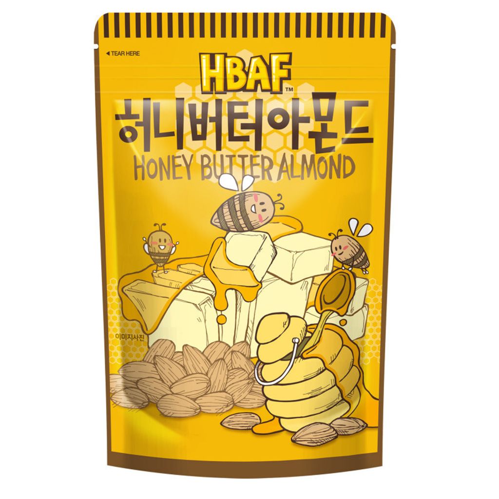 HBAF 杏仁果(蜂蜜奶油味)210g