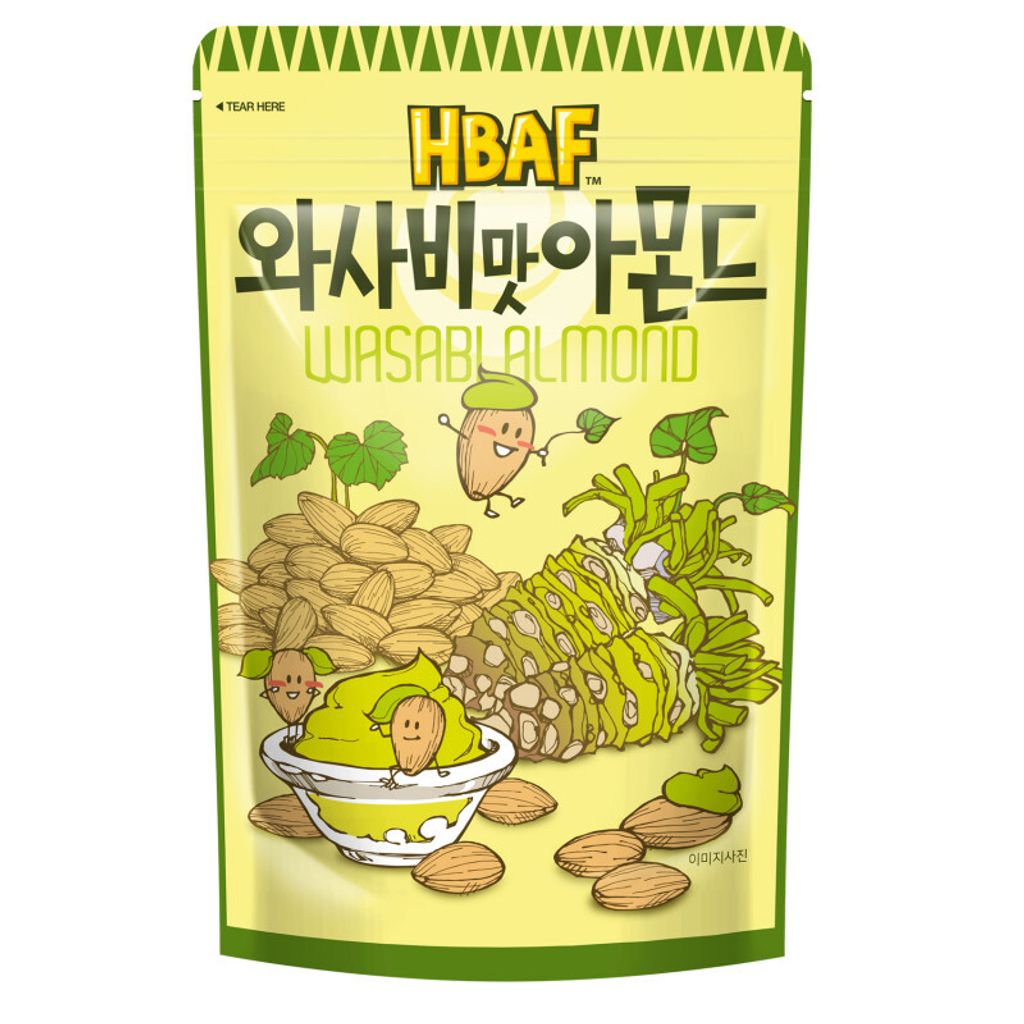 HBAF杏仁果(山葵味)210g