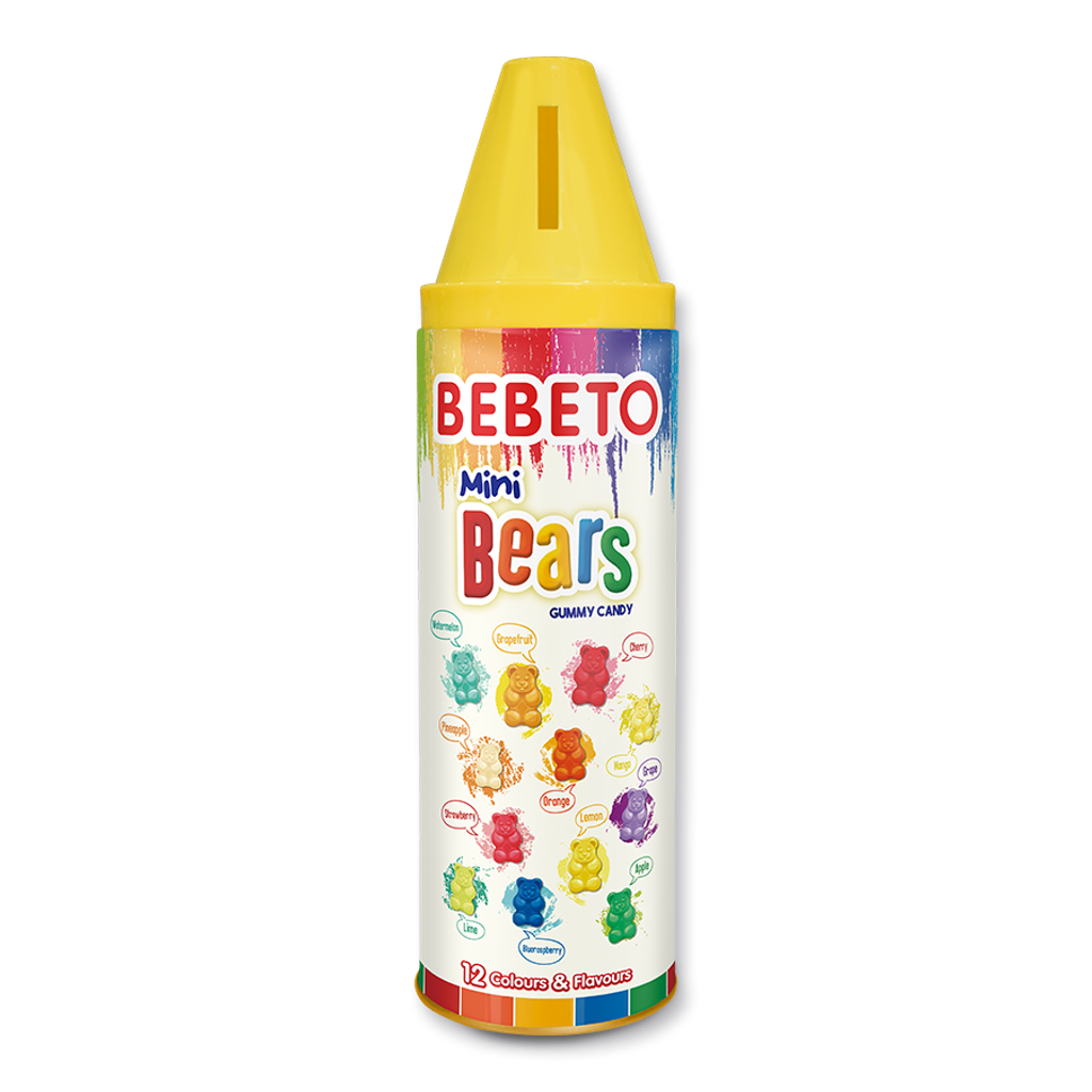 Bebeto蠟筆彩虹熊軟糖 0