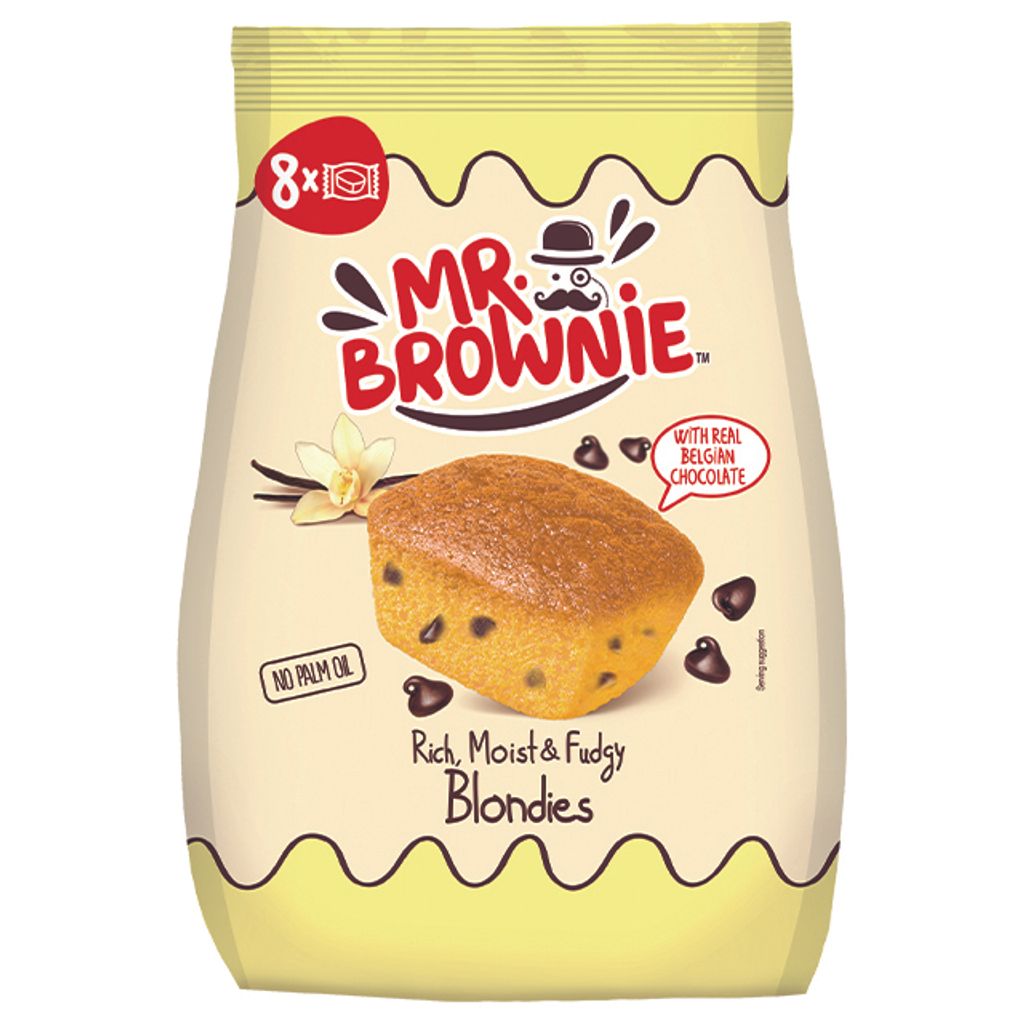 西班牙布朗尼先生-香草巧克力脆片200g