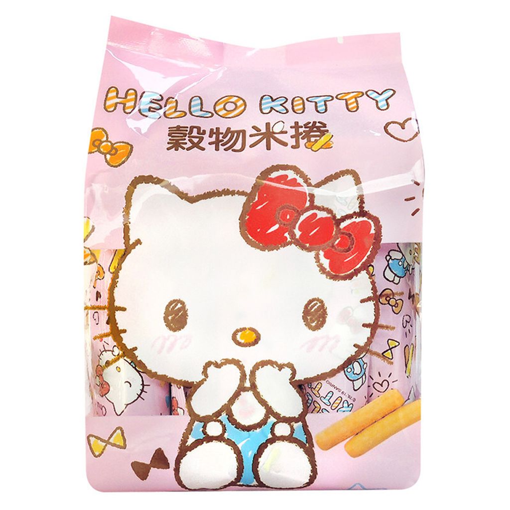 HELLO KITTY穀物米捲(蛋黃口味)