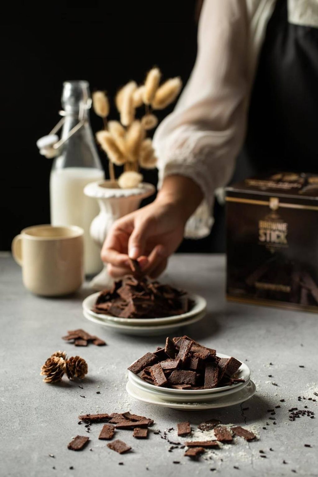 Richly Brownie Shots布朗尼巧克力脆片 6