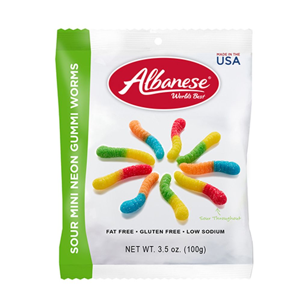 艾爾巴迷你酸爆小蟲造型軟糖100g