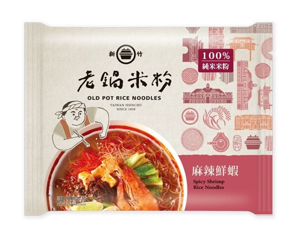 純米麻辣鮮蝦風味湯米粉