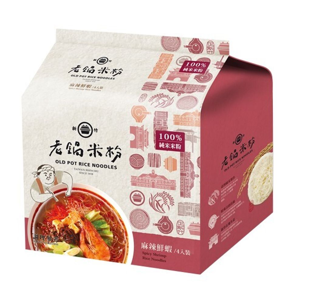 純米麻辣鮮蝦風味湯米粉