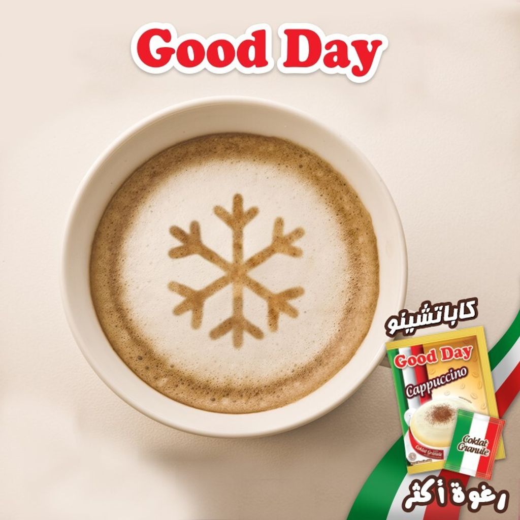 Good Day三合一即溶咖啡 卡布奇諾咖啡 3