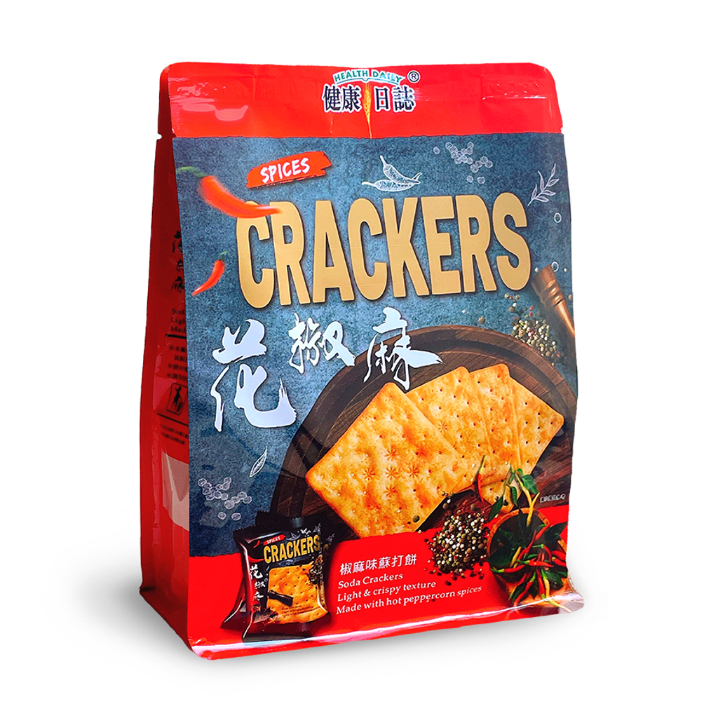 健康日誌 椒麻味蘇打餅 0