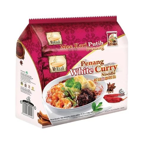 檳城白咖哩風味麵-4入袋裝