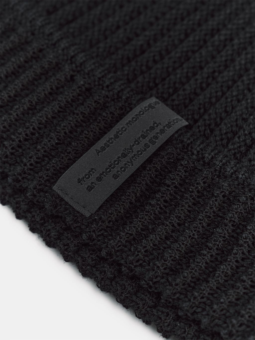 毛帽｜Beanie｜black_p3