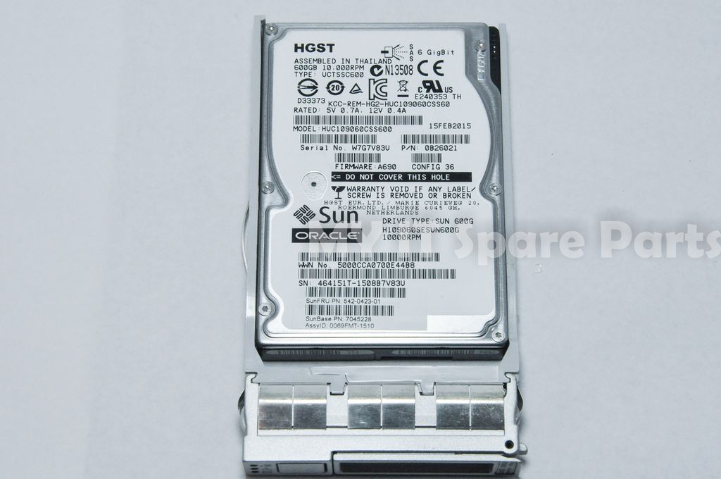 SUN 600GB 10K 2.5 SUN 600GB 10K 2.5