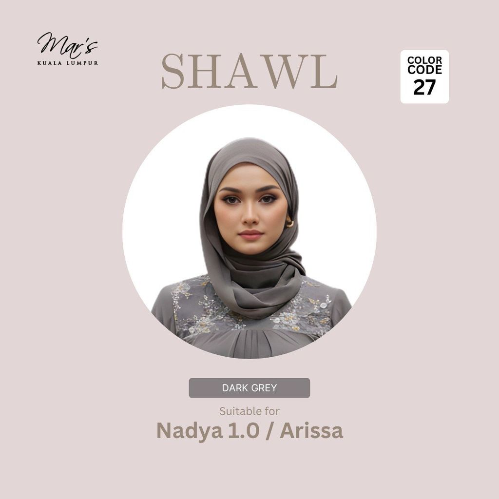 22 Dark Grey (Nadya 1.0 & Arissa)