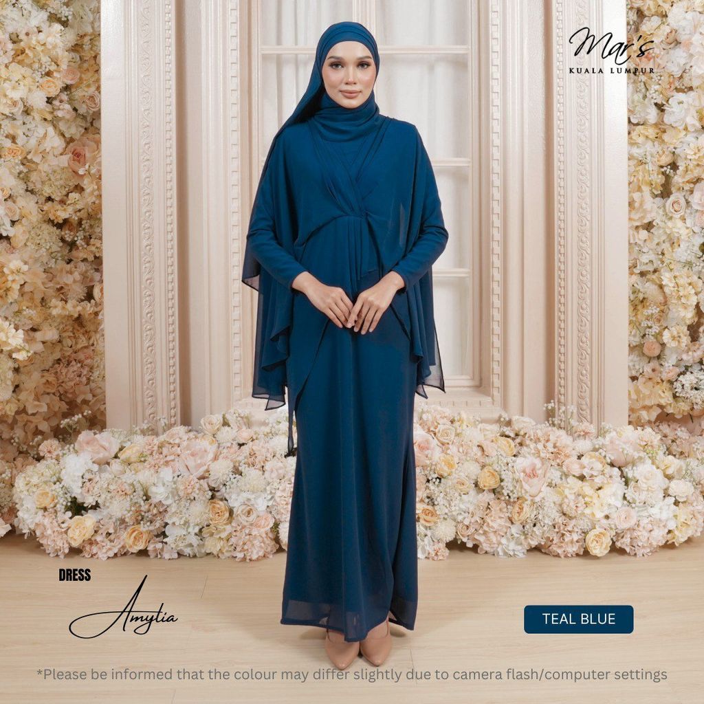Amylia Teal Blue