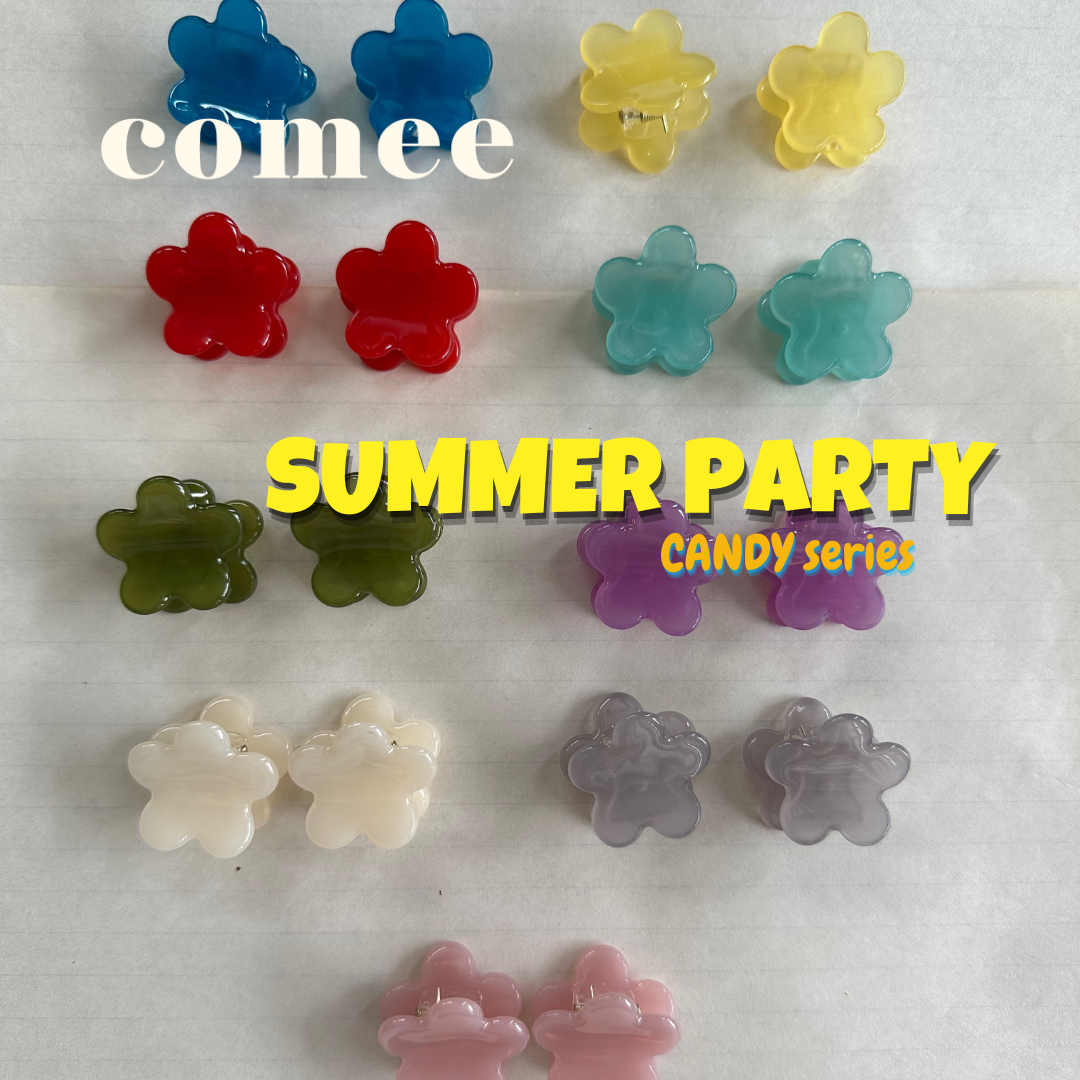 Candy series: Flower Mini Clips