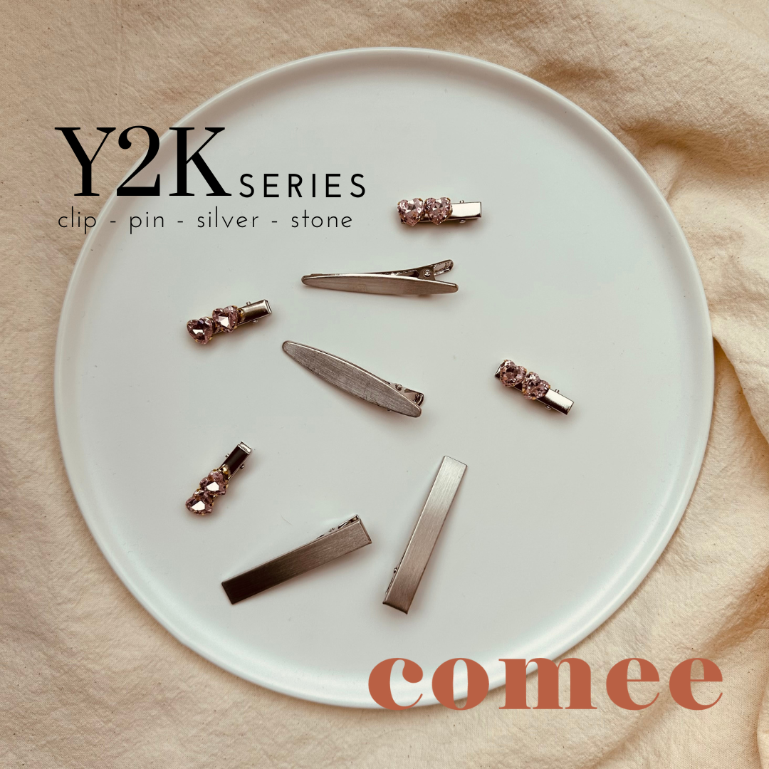 Y2K series Silver Clip