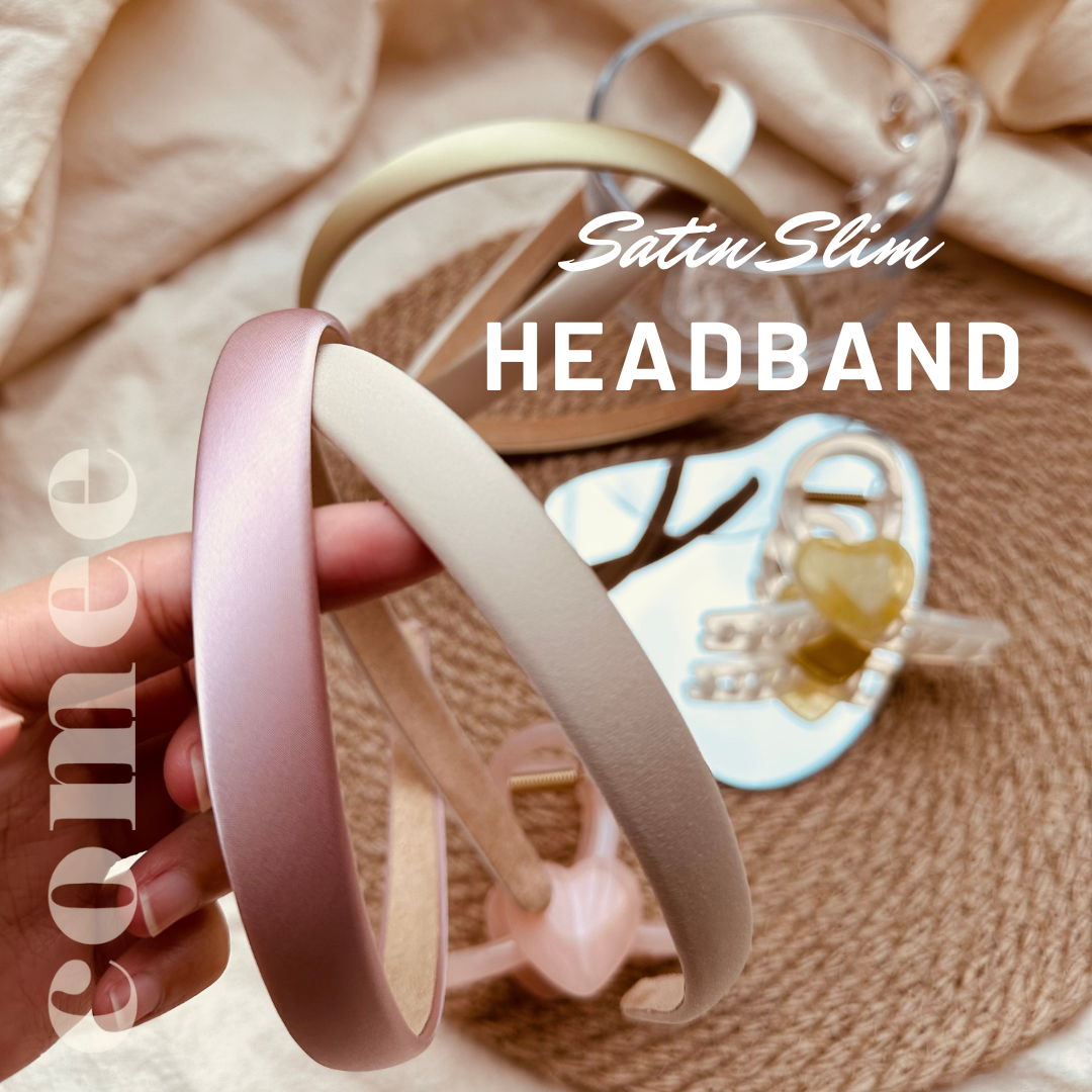 Satin Slim headband (2)