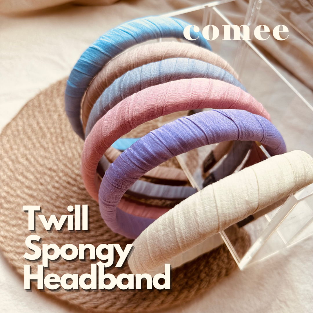 Twill Spongy Headband