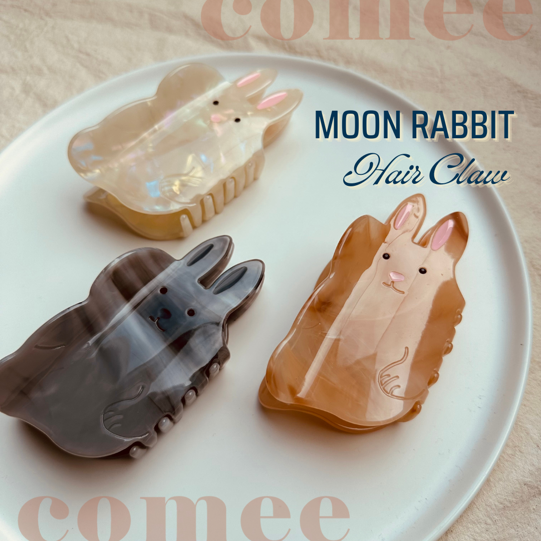 Moon Rabbit hair claw (5)