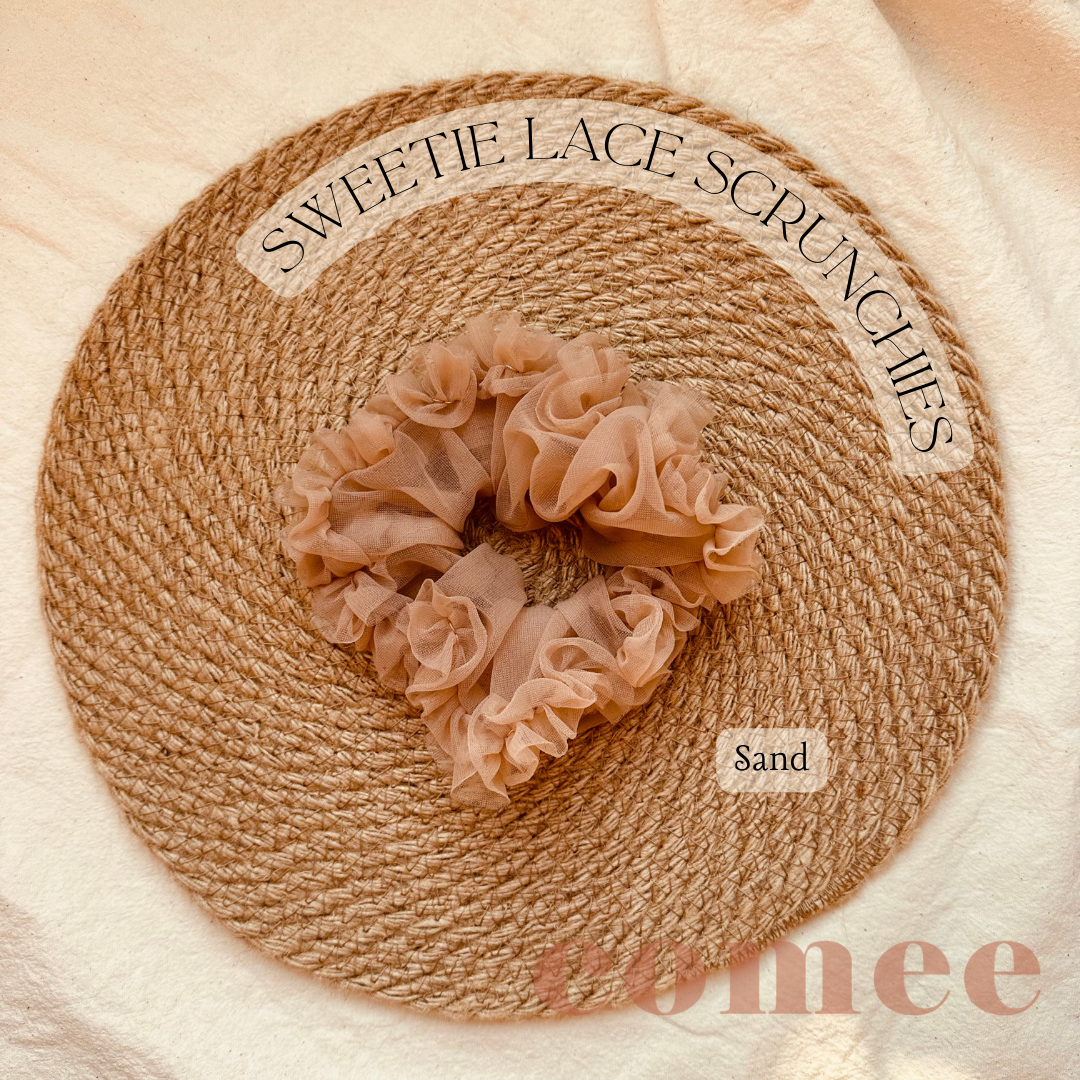 Sweetie Lace Scrunchies (2)