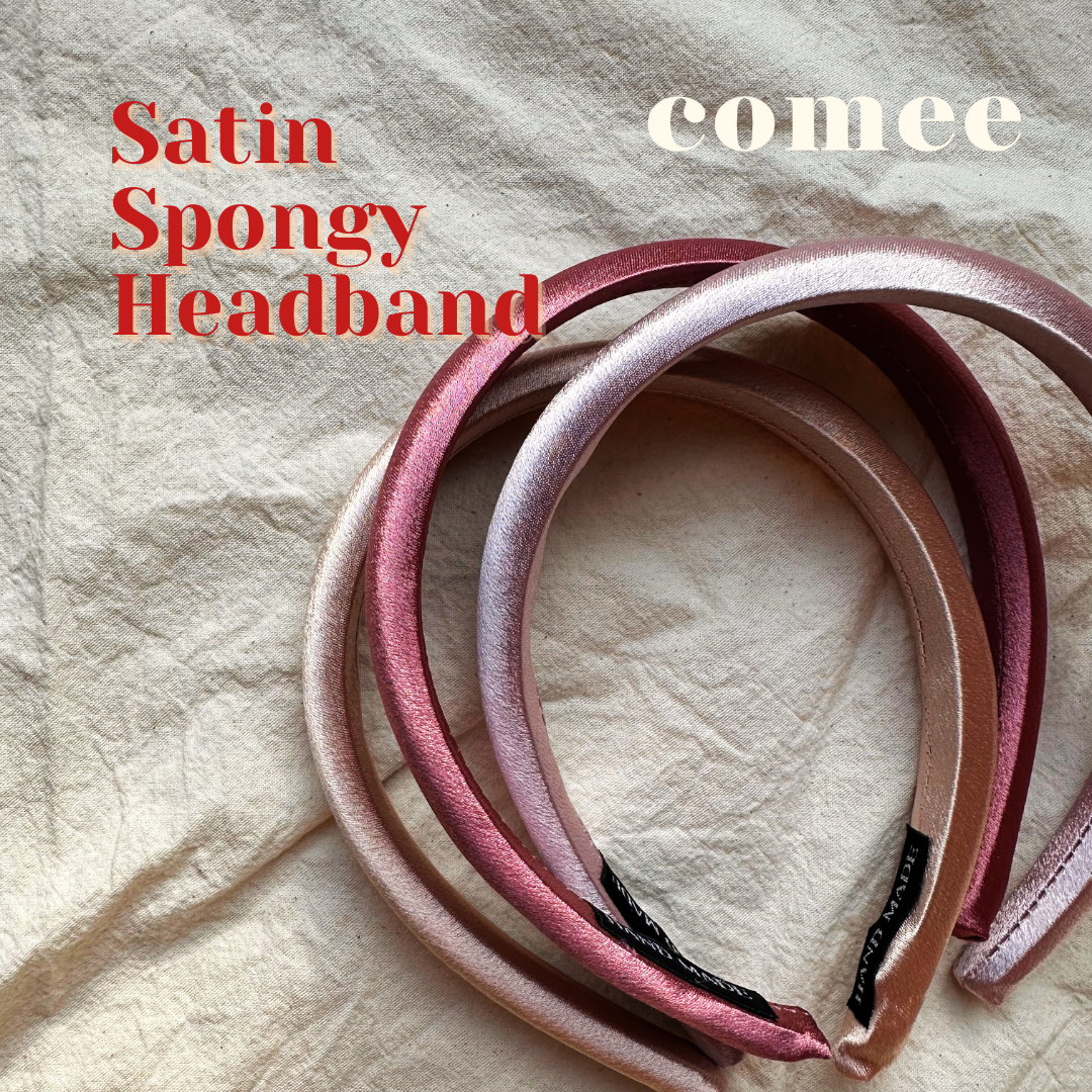 Satin Spongy Headband (2)