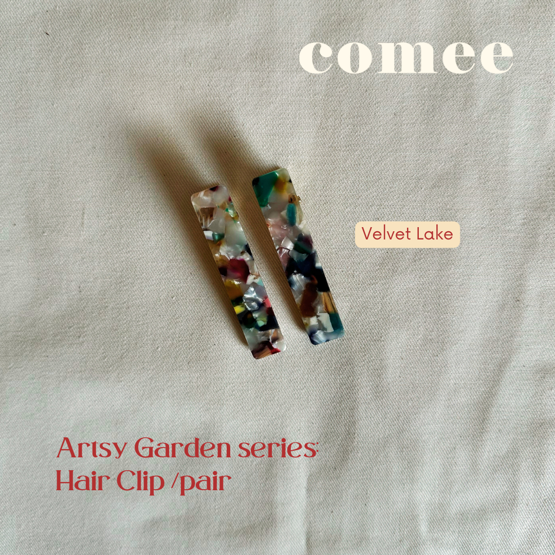 Artsy Garden series Hair Clip pair (5)
